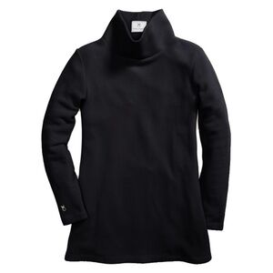 Dudley Stephens Cobble Hill Tunic Turtleneck in Black